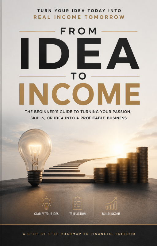 From Idea to Income- .eBook